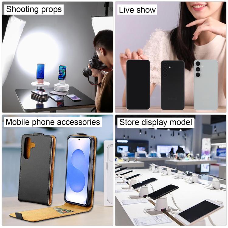 For Samsung Galaxy S25 5G Black Screen Non-Working Fake Dummy Display Model (Light Blue)