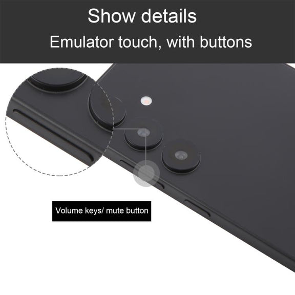 For Samsung Galaxy S25 5G Color Screen Non-Working Fake Dummy Display Model (Black)