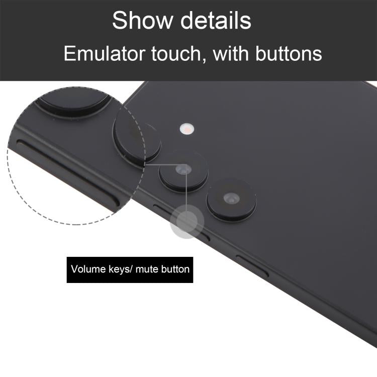 For Samsung Galaxy S25 5G Color Screen Non-Working Fake Dummy Display Model (Black)