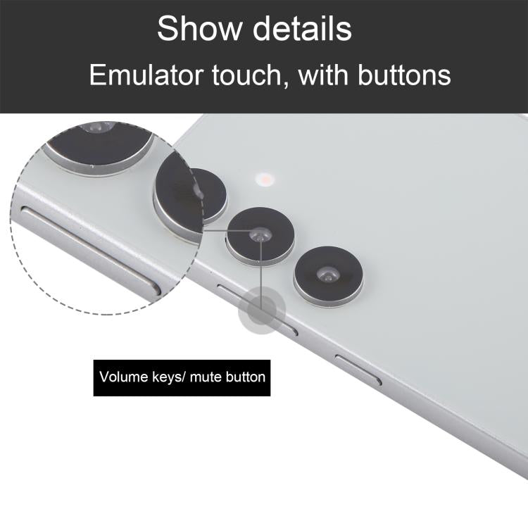 For Samsung Galaxy S25+ 5G Color Screen Non-Working Fake Dummy Display Model (Grey)