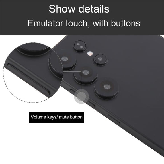 For Samsung Galaxy S25 Ultra 5G Color Screen Non-Working Fake Dummy Display Model (Black)