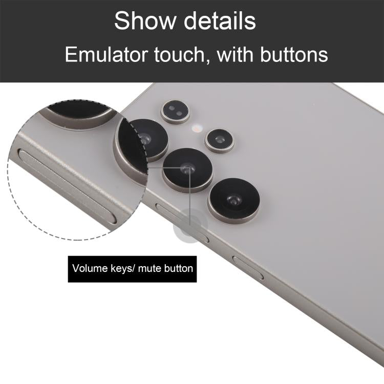 For Samsung Galaxy S25 Ultra 5G Color Screen Non-Working Fake Dummy Display Model(Grey)