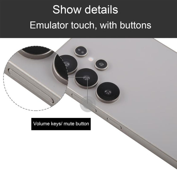 For Samsung Galaxy S25 Ultra 5G Color Screen Non-Working Fake Dummy Display Model(Grey)