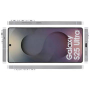 For Samsung Galaxy S25 Ultra 5G Color Screen Non-Working Fake Dummy Display Model (Silver)