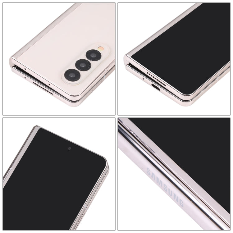 For Samsung Galaxy Z Fold4 Black Screen Non-Working Fake Dummy Display Model(Gold)