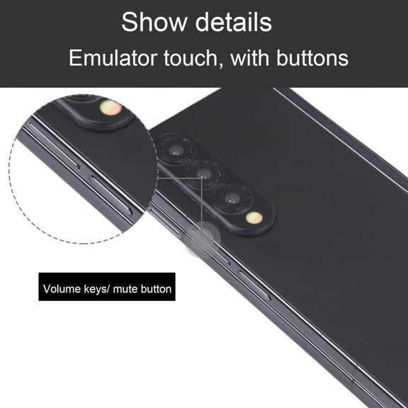 For Samsung Galaxy Z Fold4 Black Screen Non-Working Fake Dummy Display Model(Black)