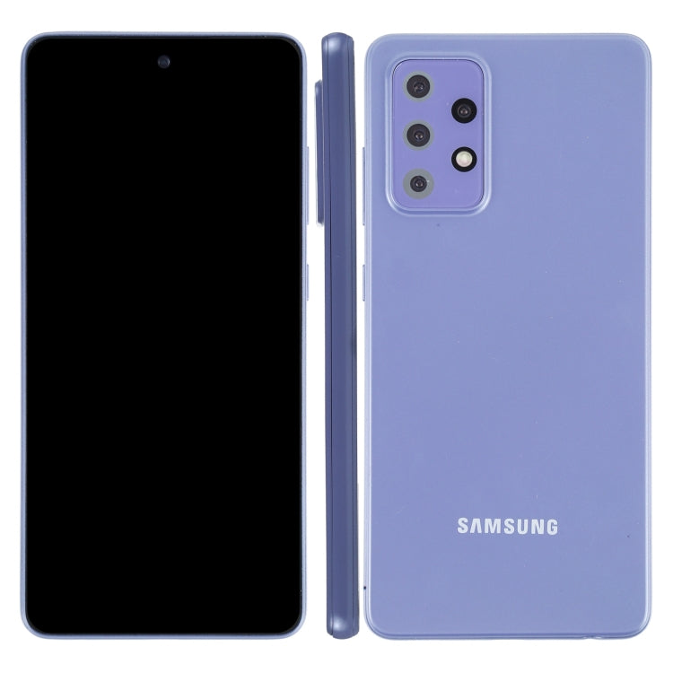 For Samsung Galaxy A52 5G Black Screen Non-Working Fake Dummy Display Model(Purple)