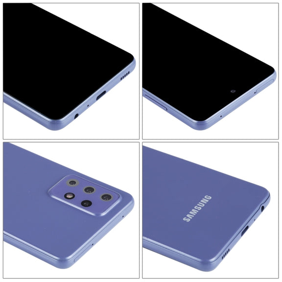 For Samsung Galaxy A52 5G Black Screen Non-Working Fake Dummy Display Model(Purple)