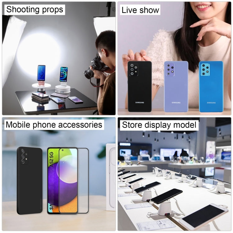 For Samsung Galaxy A52 5G Black Screen Non-Working Fake Dummy Display Model(Purple)