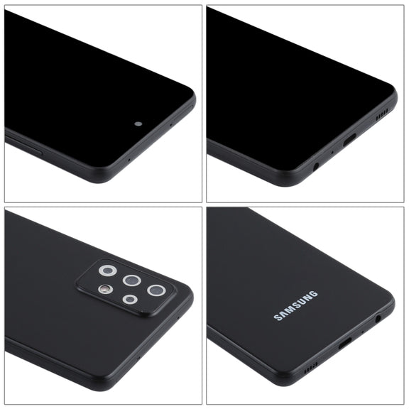 For Samsung Galaxy A72 5G Black Screen Non-Working Fake Dummy Display Model (Black)
