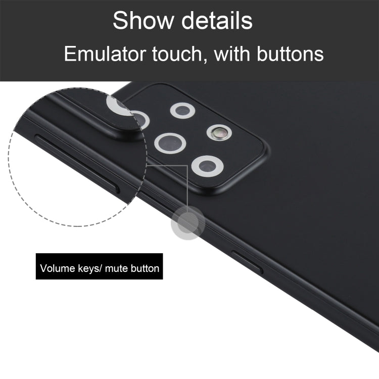 For Samsung Galaxy A72 5G Black Screen Non-Working Fake Dummy Display Model (Black)