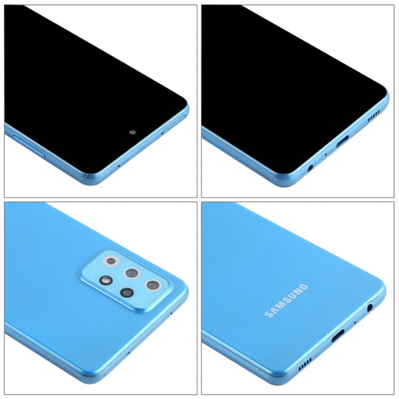 For Samsung Galaxy A72 5G Black Screen Non-Working Fake Dummy Display Model (Blue)