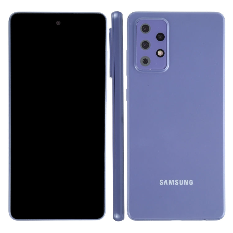 For Samsung Galaxy A72 5G Black Screen Non-Working Fake Dummy Display Model (Purple)