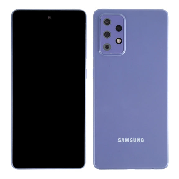 For Samsung Galaxy A72 5G Black Screen Non-Working Fake Dummy Display Model (Purple)