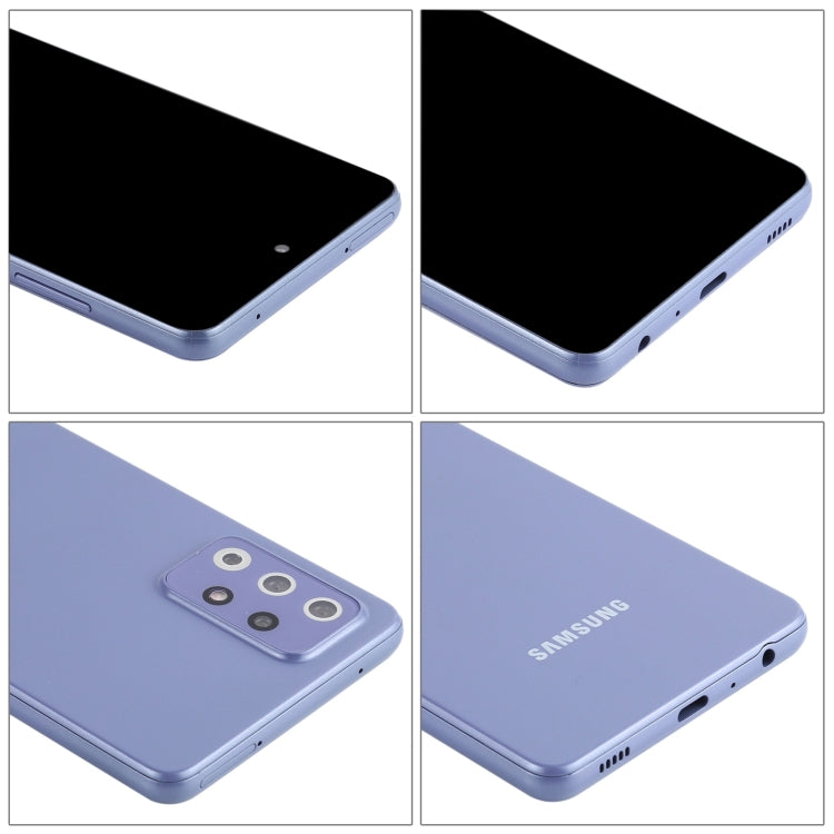 For Samsung Galaxy A72 5G Black Screen Non-Working Fake Dummy Display Model (Purple)