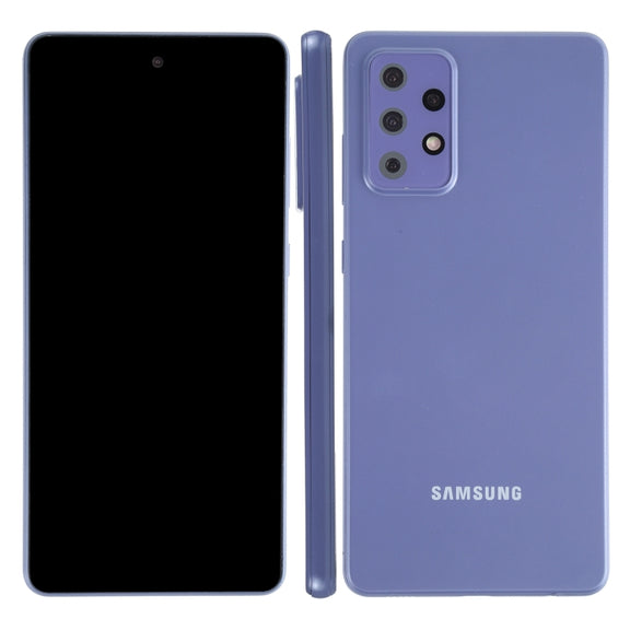 For Samsung Galaxy A72 5G Black Screen Non-Working Fake Dummy Display Model (Purple)