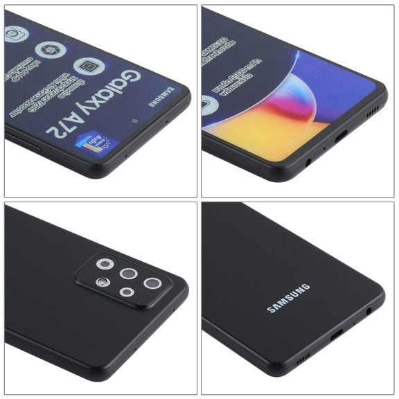For Samsung Galaxy A72 5G Color Screen Non-Working Fake Dummy Display Model (Black)