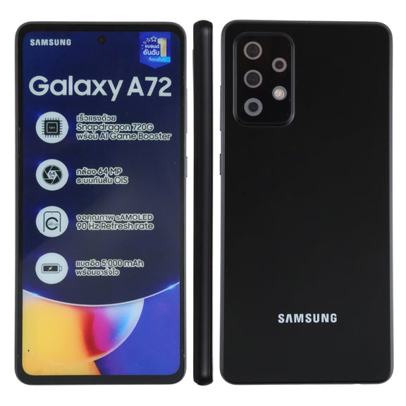 For Samsung Galaxy A72 5G Color Screen Non-Working Fake Dummy Display Model (Black)