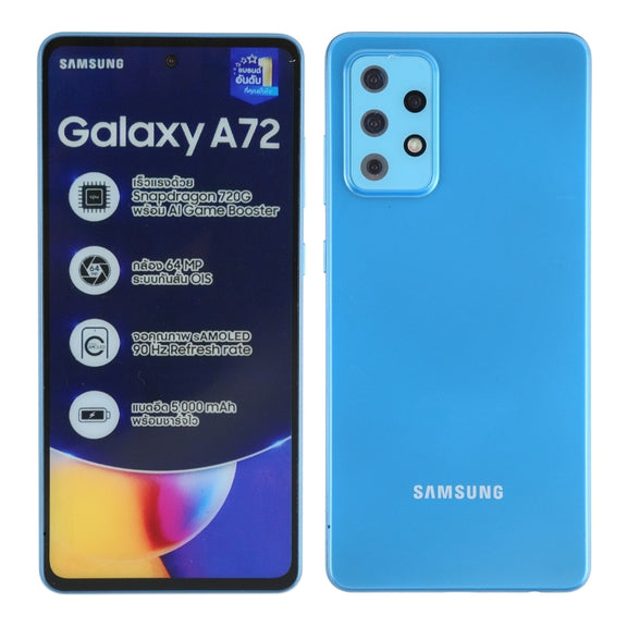 For Samsung Galaxy A72 5G Color Screen Non-Working Fake Dummy Display Model (Blue)