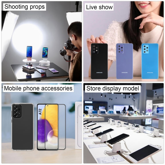 For Samsung Galaxy A72 5G Color Screen Non-Working Fake Dummy Display Model (Black)