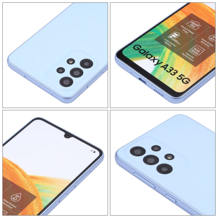 For Samsung Galaxy A33 5G Color Screen Non-Working Fake Dummy Display Model (Blue)