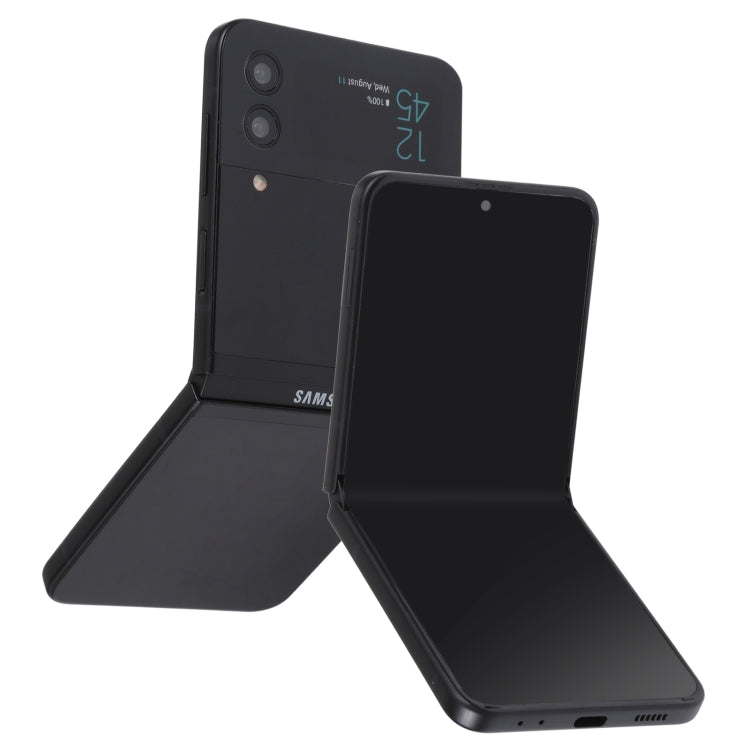 For Samsung Galaxy Z Flip4 Black Screen Non-Working Fake Dummy Display Model(Black)