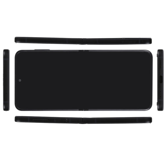 For Samsung Galaxy Z Flip4 Black Screen Non-Working Fake Dummy Display Model(Black)