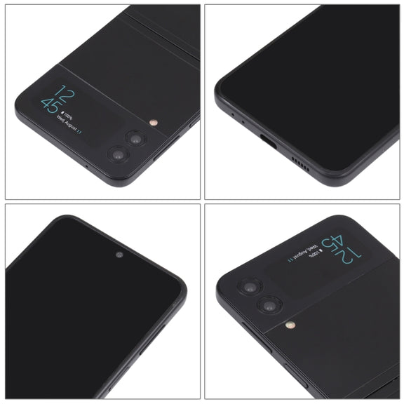 For Samsung Galaxy Z Flip4 Black Screen Non-Working Fake Dummy Display Model(Black)