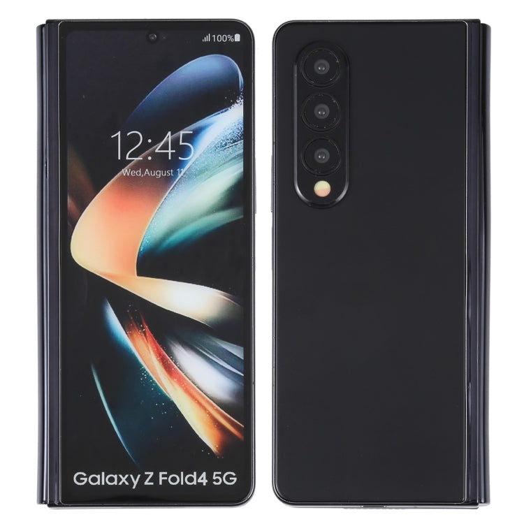 For Samsung Galaxy Z Fold4 Color Screen Non-Working Fake Dummy Display Model (Black)