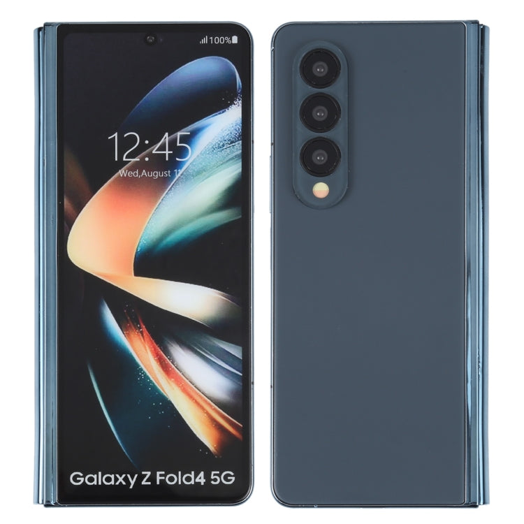 For Samsung Galaxy Z Fold4 Color Screen Non-Working Fake Dummy Display Model (Blue)