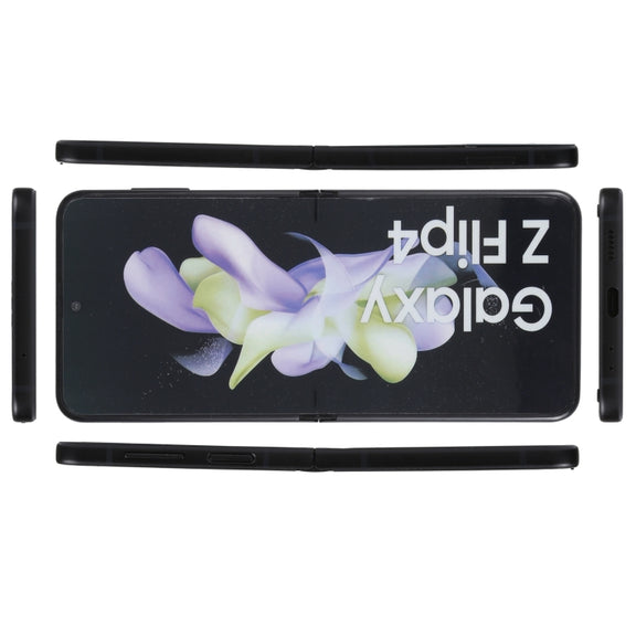 For Samsung Galaxy Z Flip4 Color Screen Non-Working Fake Dummy Display Model (Black)