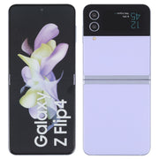 For Samsung Galaxy Z Flip4 Color Screen Non-Working Fake Dummy Display Model (Purple)