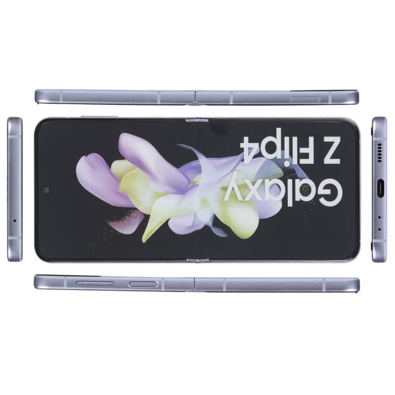 For Samsung Galaxy Z Flip4 Color Screen Non-Working Fake Dummy Display Model (Purple)