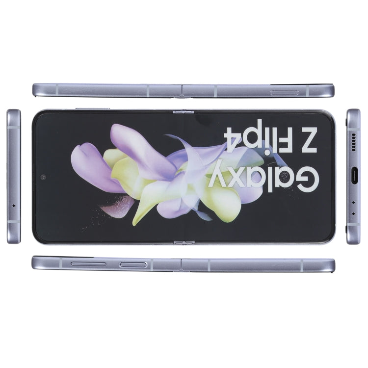 For Samsung Galaxy Z Flip4 Color Screen Non-Working Fake Dummy Display Model (Purple)