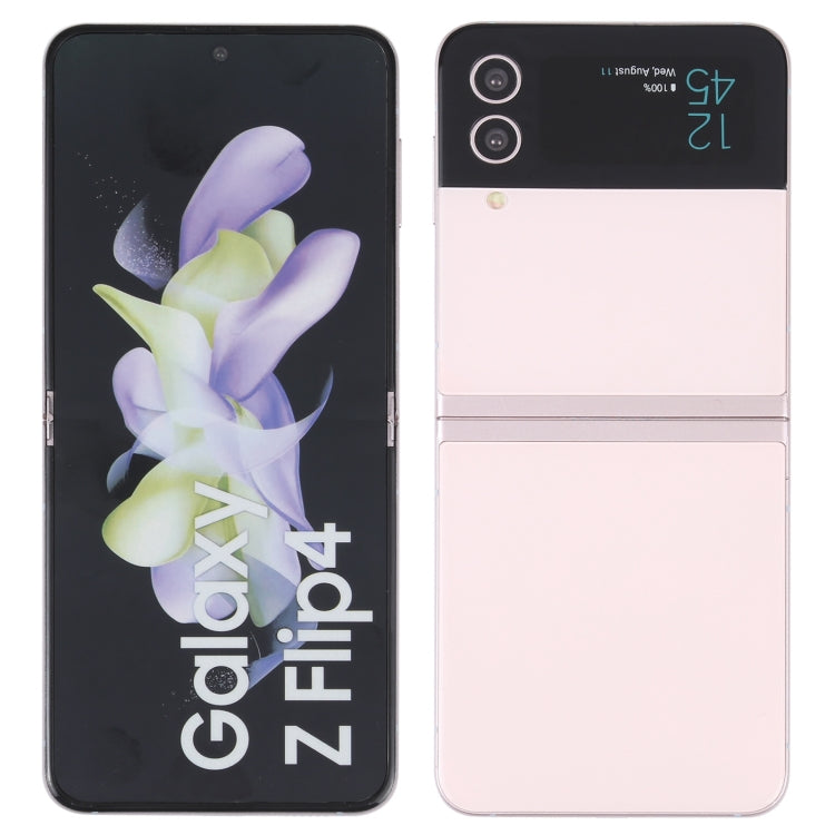 For Samsung Galaxy Z Flip4 Color Screen Non-Working Fake Dummy Display Model (Rose Gold)