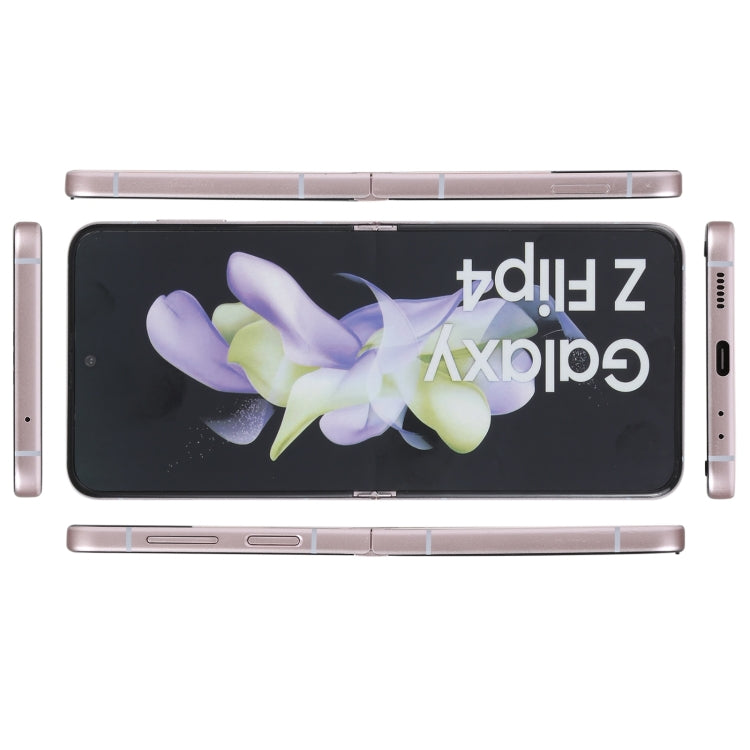 For Samsung Galaxy Z Flip4 Color Screen Non-Working Fake Dummy Display Model (Rose Gold)