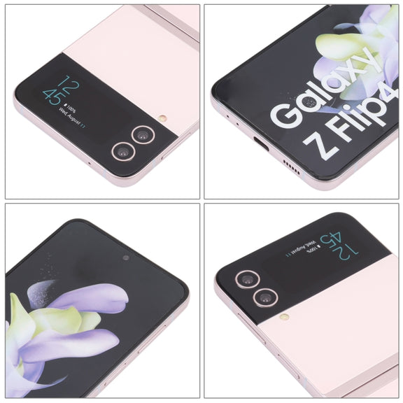 For Samsung Galaxy Z Flip4 Color Screen Non-Working Fake Dummy Display Model (Rose Gold)