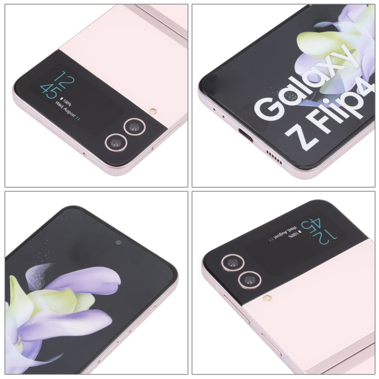 For Samsung Galaxy Z Flip4 Color Screen Non-Working Fake Dummy Display Model (Rose Gold)