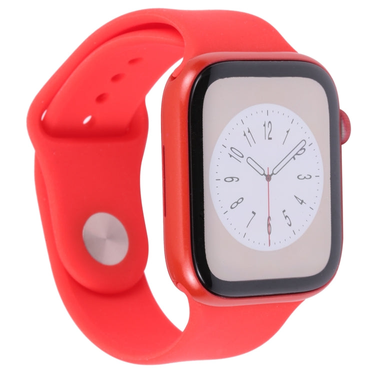 For Apple Watch Series 8 41mm Color Screen Non-Working Fake Dummy Display Model(Red)