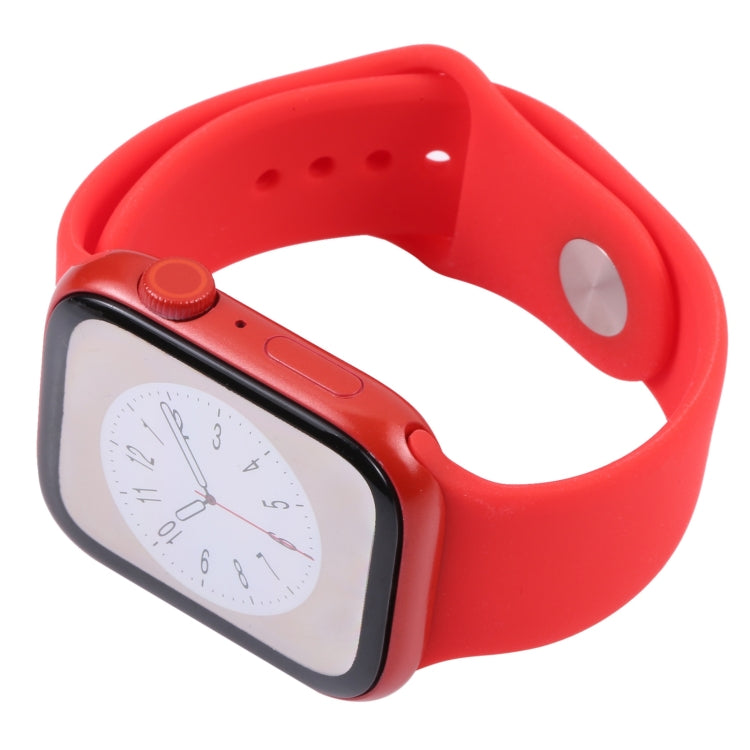 For Apple Watch Series 8 41mm Color Screen Non-Working Fake Dummy Display Model(Red)
