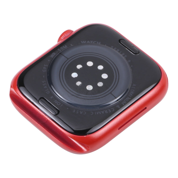 For Apple Watch Series 8 41mm Black Screen Non-Working Fake Dummy Display Model, No Watchband(Red)