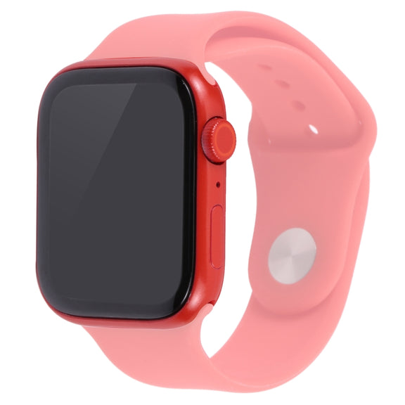 For Apple Watch Series 8 41mm Black Screen Non-Working Fake Dummy Display Model, No Watchband(Red)