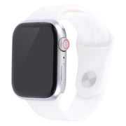 For Apple Watch Series 8 41mm Black Screen Non-Working Fake Dummy Display Model, No Watchband(White)
