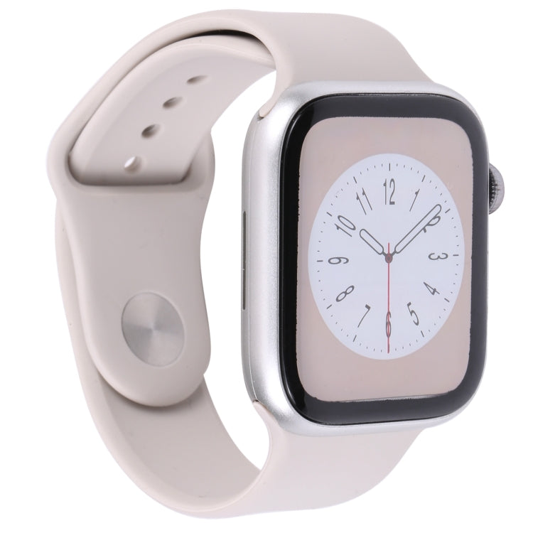For Apple Watch Series 8 45mm Color Screen Non-Working Fake Dummy Display Model(Starlight)