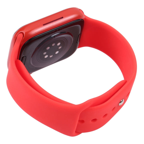 For Apple Watch Series 8 45mm Black Screen Non-Working Fake Dummy Display Model(Red)