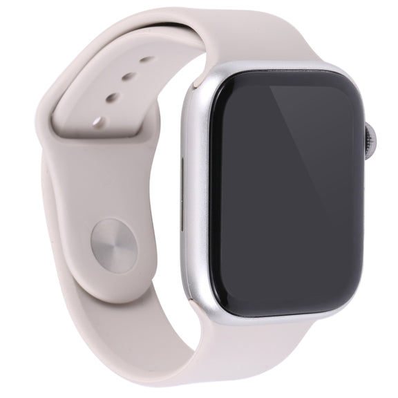 For Apple Watch Series 8 45mm Black Screen Non-Working Fake Dummy Display Model(Starlight)