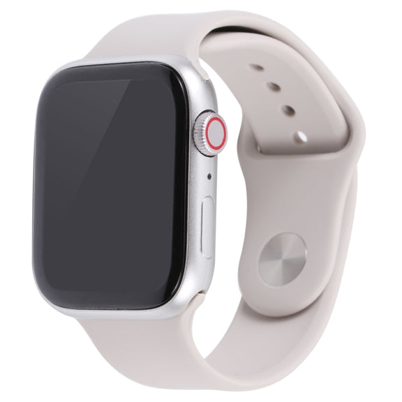 For Apple Watch Series 8 45mm Black Screen Non-Working Fake Dummy Display Model(Starlight)