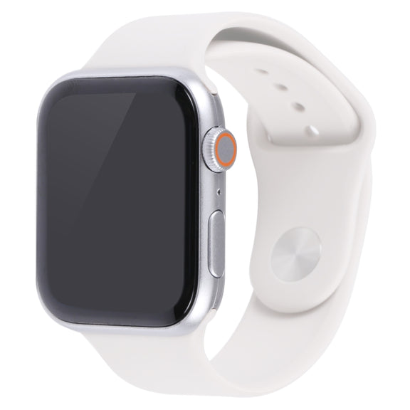 For Apple Watch SE 2022 40mm Black Screen Non-Working Fake Dummy Display Model, For Photographing Watch-strap, No Watchband (Silver)