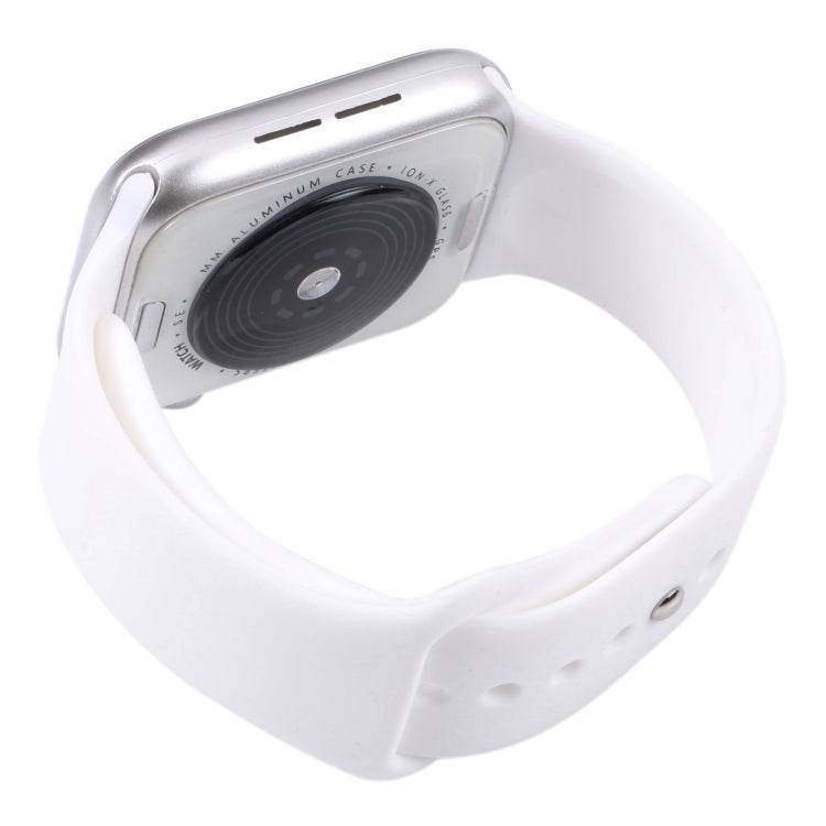 For Apple Watch SE 2022 40mm  Black Screen Non-Working Fake Dummy Display Model (White)