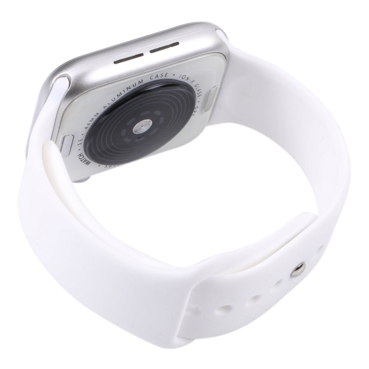 For Apple Watch SE 2022 44mm Black Screen Non-Working Fake Dummy Display Model (White)